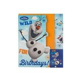 Frozen Olaf Birthday Gift Wrap And Card