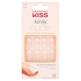 Kiss Salon Acrylic Nude Fake Nail Kit - Cashmere