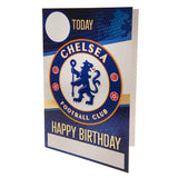 Chelsea FC Birthday Card With Stickers