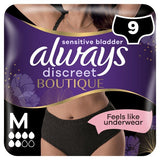 Always Discreet Incontinence Pants Medium Black