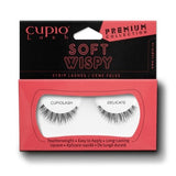 Cupio False Strip Eyelashes Soft Wispy Delicate