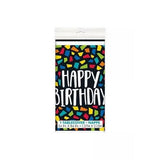 Unique Party Plastic Mosaic Birthday Party Table Cover