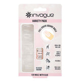 Invogue DIY Square Nails - Pack of 120