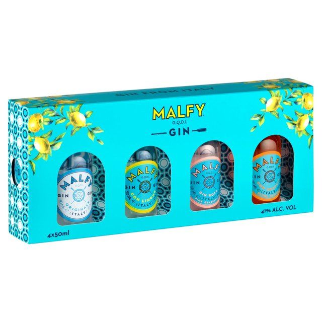 Malfy Gin Gift Set 4 x 5cl