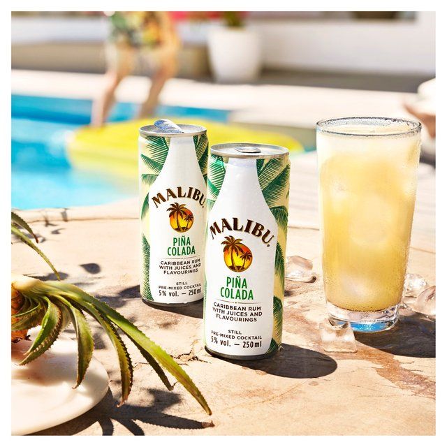 Malibu Pina Colada Pre-Mixed Can 250ml