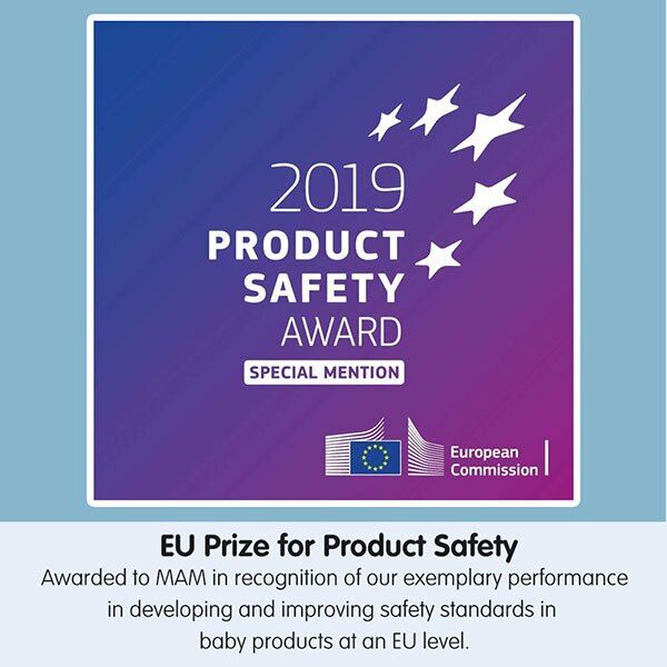 MAM Easy Start Bottles in Grey 260ml 2 Pack