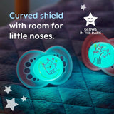 MAM Night Astro 16+m Soother 2pk 2 per pack