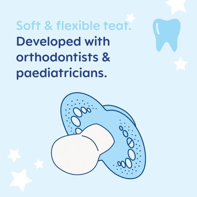 MAM Night Astro 16+m Soother 2pk 2 per pack