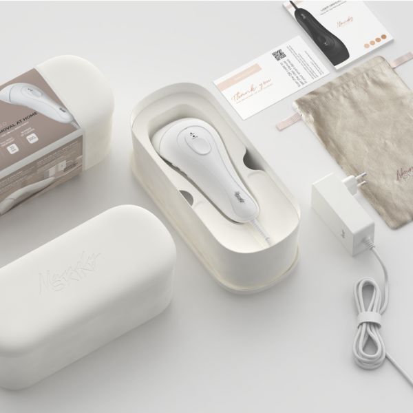 Mandy Skin IPL Hair Removal Device: Handheld - White