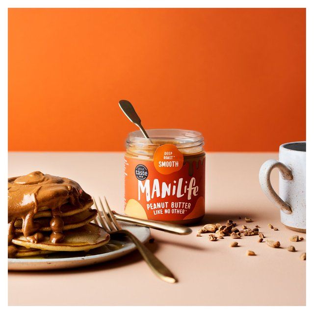 ManiLife Deep Roast Smooth Peanut Butter   275g