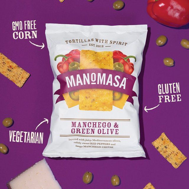 Manomasa Manchego & Green Olive   140g