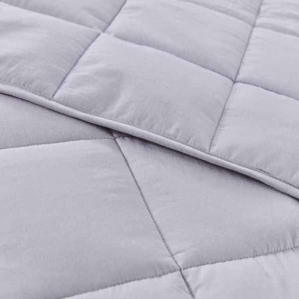 Martex Health & Wellness Grey Weighted Blanket 7kg