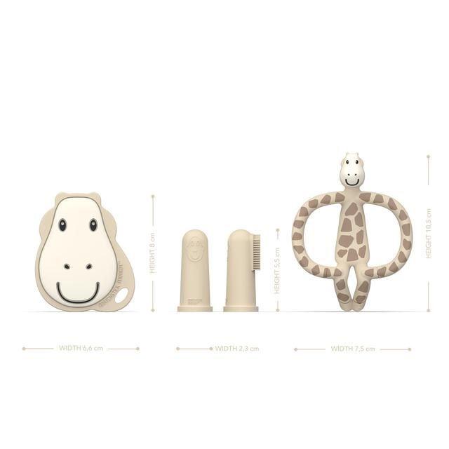 Matchstick Monkey Gigi Giraffe Teething Starter Set