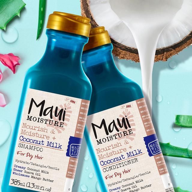 Maui Moisture Nourish & Moisture+ Coconut Milk Conditioner 385ml