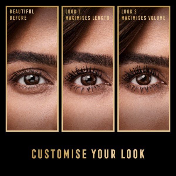 Max Factor Masterpiece 2 In 1 Lash Wow Mascara, Black