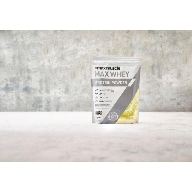 Maximuscle Vanilla Max Whey Protein Powder 420g