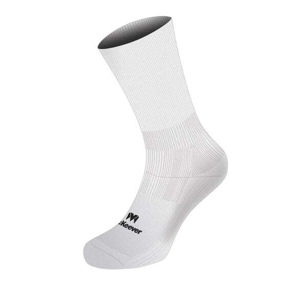 McKeever Kids Pro Mid Calf Socks (3-6) White / 1EA