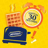 McVitie's Toasting Waffles   8 per pack