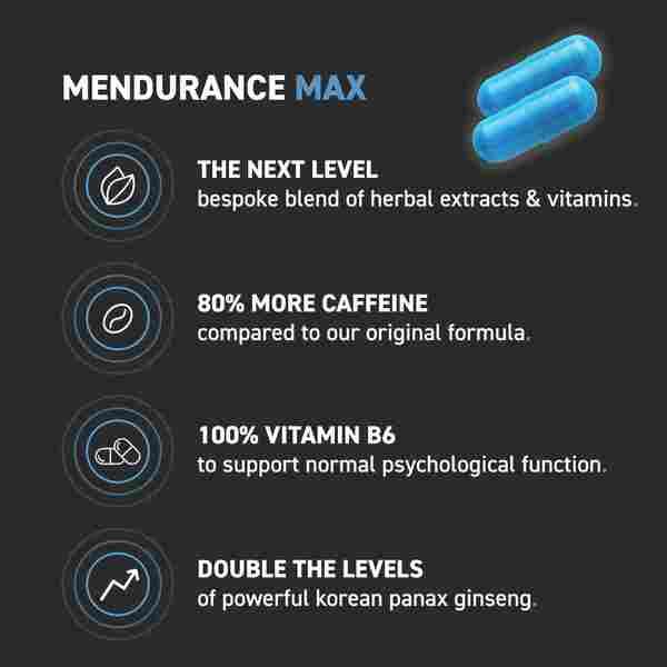 Mendurance Max Supplement For Men 10 Pack