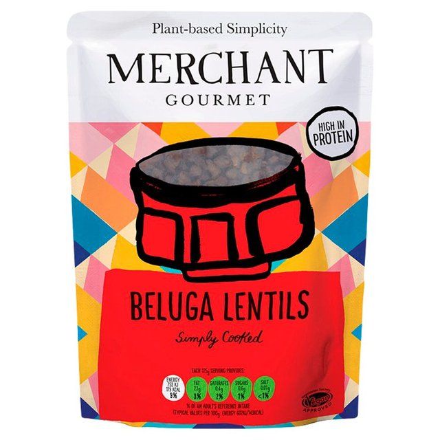 Merchant Gourmet Beluga Lentils   250g