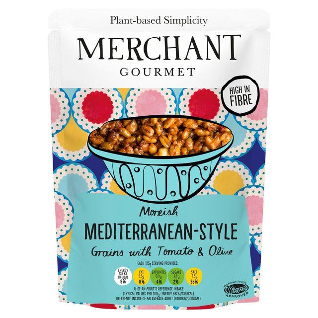 Merchant Gourmet Mediterranean-Style Grains with Tomato & Olive 250g