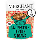 Merchant Gourmet Spicy Cajun Style Lentils & Red Kidney Beans 250g