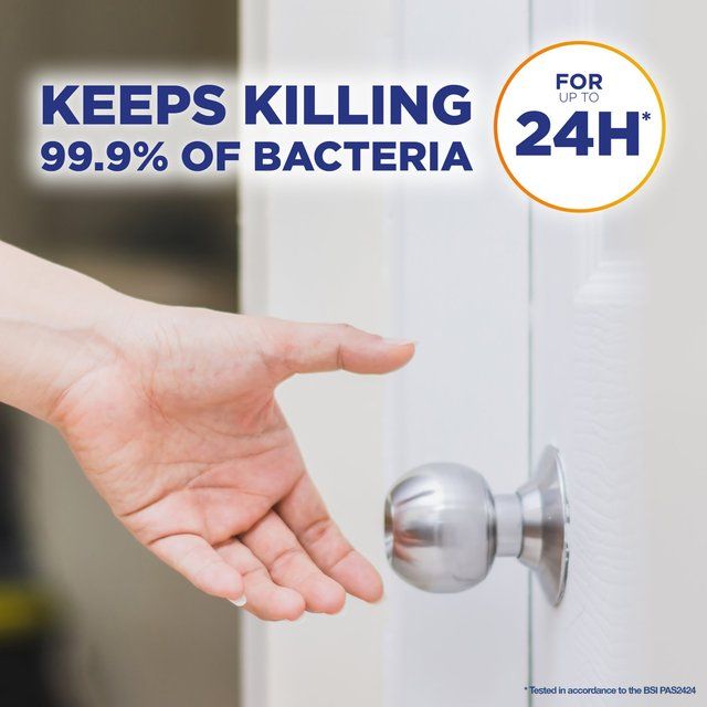 Microban 24 Hour Multi Purpose Anti-Bacterial Aerosol Fresh 400ml