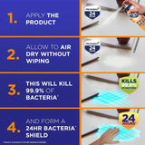 Microban 24 Hour Multi Purpose Anti-Bacterial Aerosol Fresh 400ml