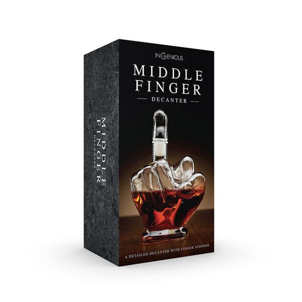Middle Finger Decanter
