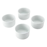 Mikasa Chalk 4pc Porcelain Ramekin Set 10cm Gift boxed 4 per pack