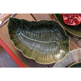 Mikasa Jardin Stoneware Leaf Serving Dish 30cm Gift boxed