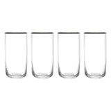 Mikasa Sorrento 4pc Highball Glasses 510ml Gift boxed   4 per pack