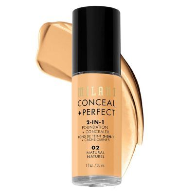 Milani Conceal + Perfect 2-In-1 Foundation 02 Natural