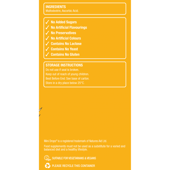 Mini Drops Sprinkles Vitamin C