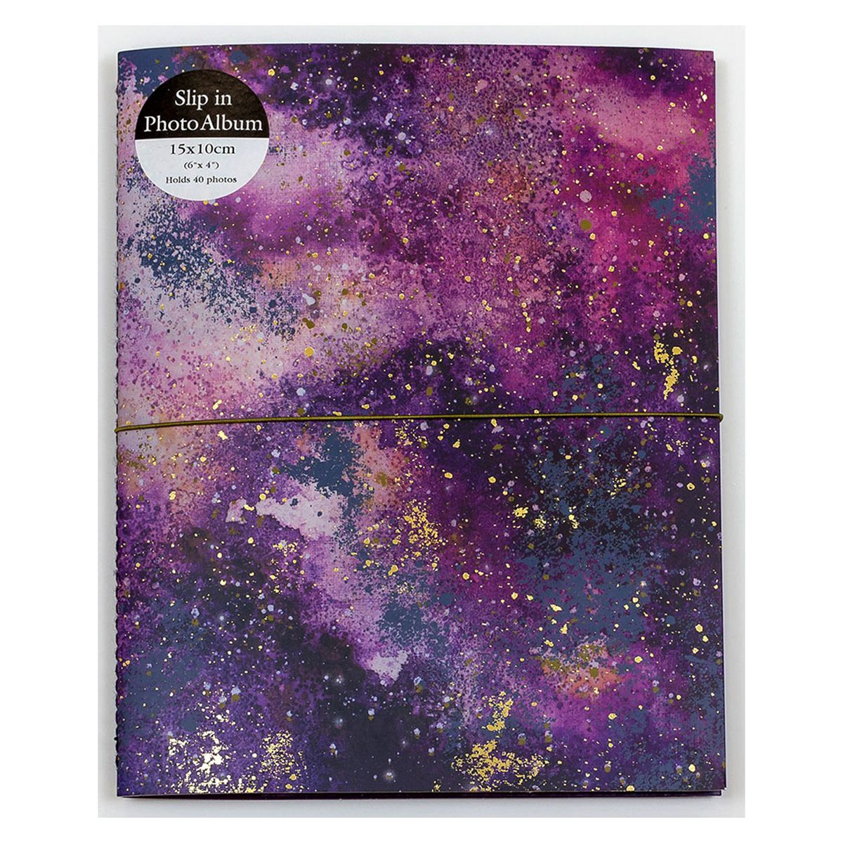 Mini Slim Stardust Photo Album 6x4 - 40 Photos