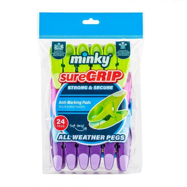 Minky Sure Grip Pegs 24 per pack