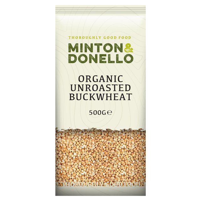 Mintons Good Food Organic Unroasted Buckwheat   500g