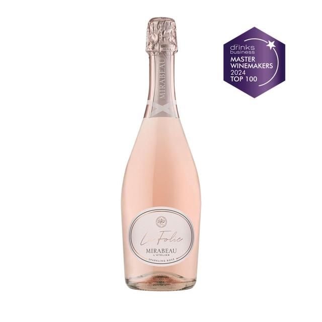 Mirabeau La Folie Sparkling Rose 75cl