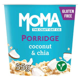MOMA Coconut & Chia Jumbo Oat Porridge Pot Gluten Free Vegan   55g