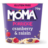 MOMA Cranberry & Raisin Gluten Free Jumbo Oat Porridge Pot 70g
