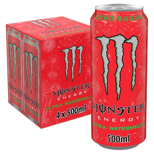 Monster Energy Drink Ultra Watermelon 4 x 500ml