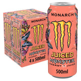 Monster Monarch Energy Drink Cans