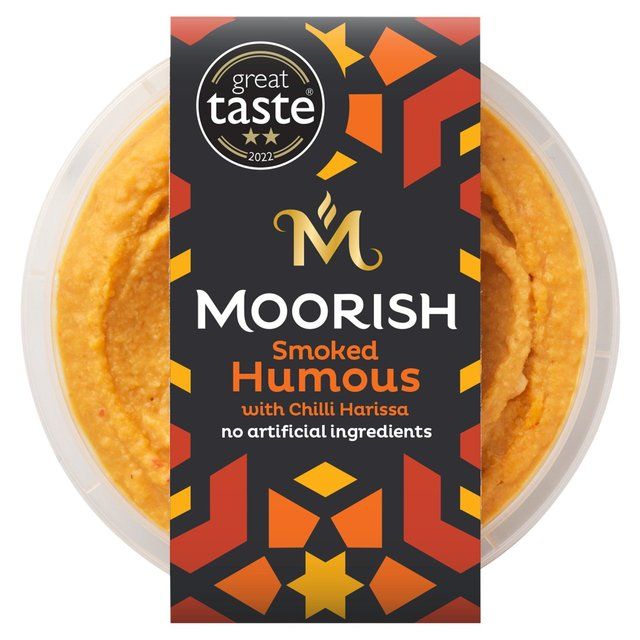 Moorish Smoked Humous with Chilli Harissa 150g