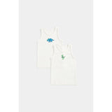Mothercare Dino Sleeveless Vests - 2 Pack