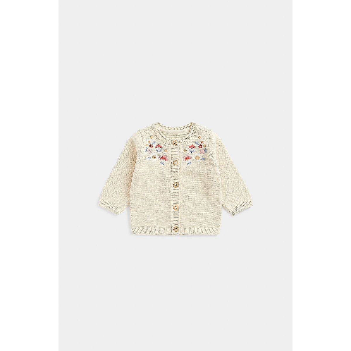 Mothercare Floral Knitted Cardigan