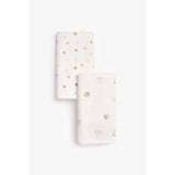 Mothercare Lovable Bear Extra-Large Muslins - 2 Pack