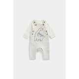 Mothercare My First Dinosaur Dungarees and Bodysuit Set
