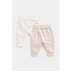 Mothercare My First Pink Mouse Joggers - 2 Pack