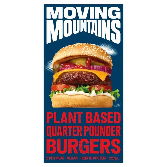 Moving Mountains Plant-Based Burger    2 x 113g
