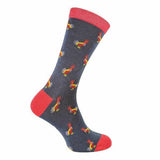 Mr Heron Mens Animal Design Bamboo Socks 6-11 UK